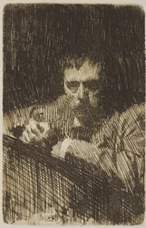 A Painter-Etcher (Self-Portrait)