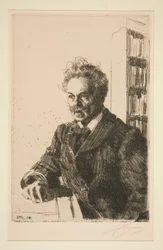 Portrait of A. Strindberg