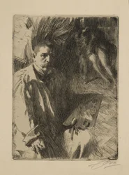 Self-Portrait with Model II