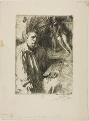 Self-Portrait with Model II