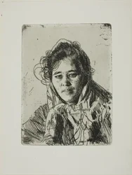 Young Girl from Mora (Kråkberg