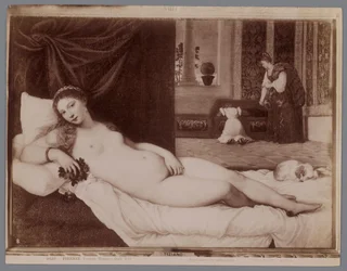 Photoreproduction of the Painting The Venus of Urbino by Titian