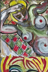 Expressionist Female Nude
