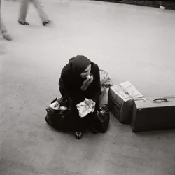 Waiting for the Departure, Rome, Italy
