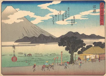 Numazu, from the series The Fifty-three Stations of the Tokaido Road