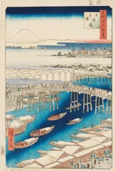 Clearing After Snow at Nihonbashi Bridge