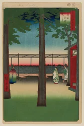 Dawn at Kanda Myojin Shrine