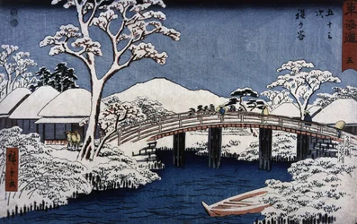 Japanese landscape by Hiroshige the Younger (Utagawa Hiroshige)