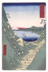 Shiojiri Pass In Shinano Province (Shinano Shiojiritōge)