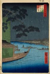 The Pine of Success at the Onmaya Embankment, Asakusa River