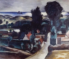 Landscape of Camiers (Pas-de-Calais)