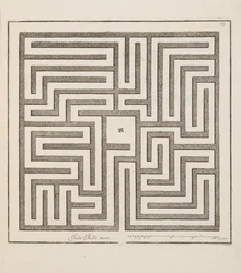 Design for Parterre, from Theatre des Plans et Jardinages, pub.1652
