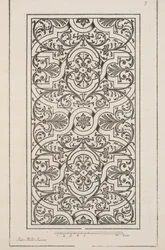 Design for Parterre, from Theatre des Plans et Jardinages, pub.1652