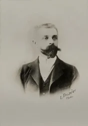 Portrait of the French painter Andre Brouillet