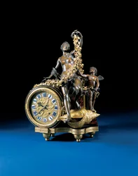 Louis XIV mantel clock, c.1715
