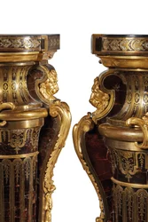 Pair of Louis XIV plinths