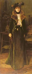 Lady in an Interior