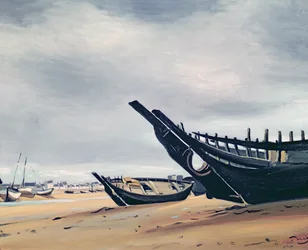 Boats on the Beach at Camaret