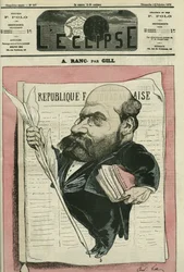 Arthur Ranc (1831-1908), French Journalist and Politician. Cover in 