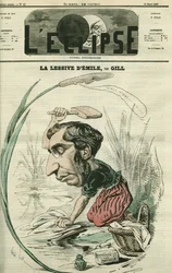 Emile Ollivier (1825-1913), French politician. Cover in 