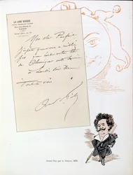 Illustration by Andre Gill, French caricaturist, 19th century