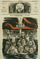 Illustration of the newspaper 