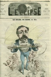 Jacques Emile Dupressoir, man of the arts in Baden-Baden. Cover in L