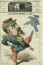Pierre Philippe Denfert-Rochereau (1823-1878), French soldier and politician. Cover in L
