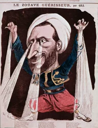 Portrait of the healer Jacob called the Zouave Jacob