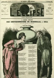 The great lament Poisonneuses de Marseille. Cover in L