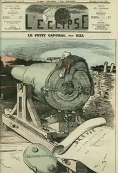 The little corporal, Adolphe Thiers (1797-1877), French historian and statesman. Cover in 