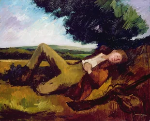The Hunters Rest or The Sleeping Hunter, 1929