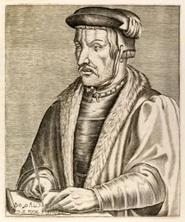 Heinrich Cornelius Agrippa, from True Portraits by André Thévet, published in 1584
