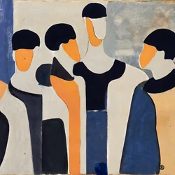 Modern Abstract Figures