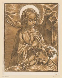 Mary Adoring the Christ Child