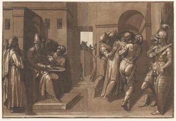 Pilate Washing His Hands in Innocence
