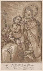 The Virgin and Child with Saint John the Baptist