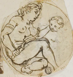 Venus and Cupid