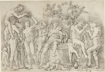 Bacchanal with a Wine Press