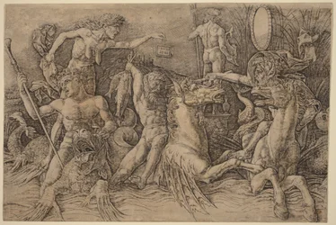Battle of the Sea Gods [left half]