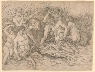 Battle of the Sea Gods, Right Half