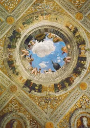 Ceiling Medallion in the Camera degli Sposi