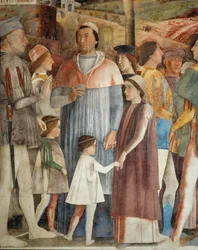Lodovico Gonzaga Awaits the Return from Rome of His Son, Cardinal Francesco Gonzaga