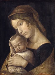 Mary with the Sleeping Child