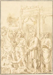 Roman Senators and Soldiers
