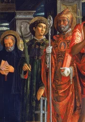San Zeno Altarpiece (detail)