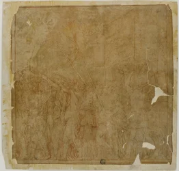Study for the Triumphs of Julius Caesar: Canvas No. I