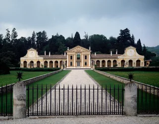 View of the villa Barbaro or Volpi