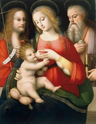 Madonna with Child and Saints John the Baptist and Jerome