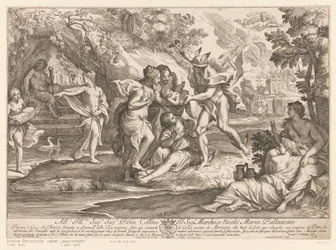 Mercury Gives Bacchus to the Nymphs of Nysa